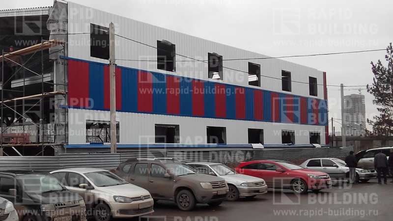 Проект здания автотехцентра в Екатеринбурге