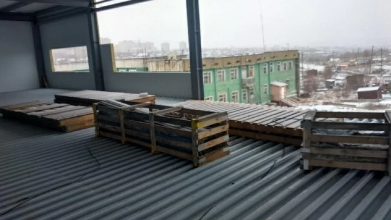 Проектирование поставка и монтаж полнокомплектного здания Rapid Building ТРЦ в г. Мирный Якутия