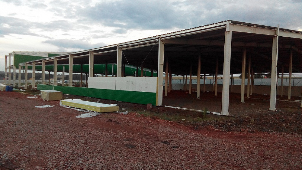 Производственное здание мебельной фабрики с АБК Производственное здание мебельной фабрики с АБК