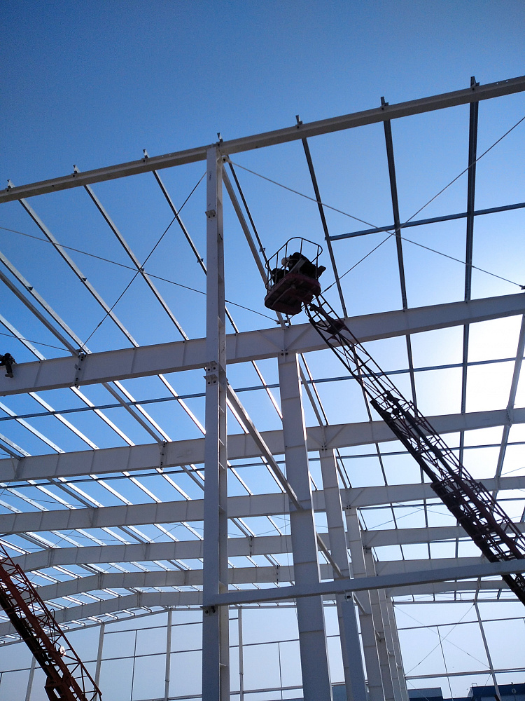 Комплект быстровозводимого здания для производства кондитерских изделий г. Джизак