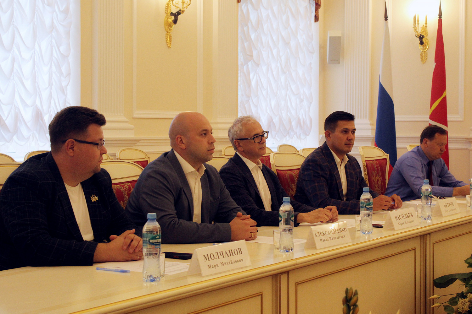 В Смольном состоялась встреча бизнес-делегаций Санкт‑Петербурга и Красноярского края