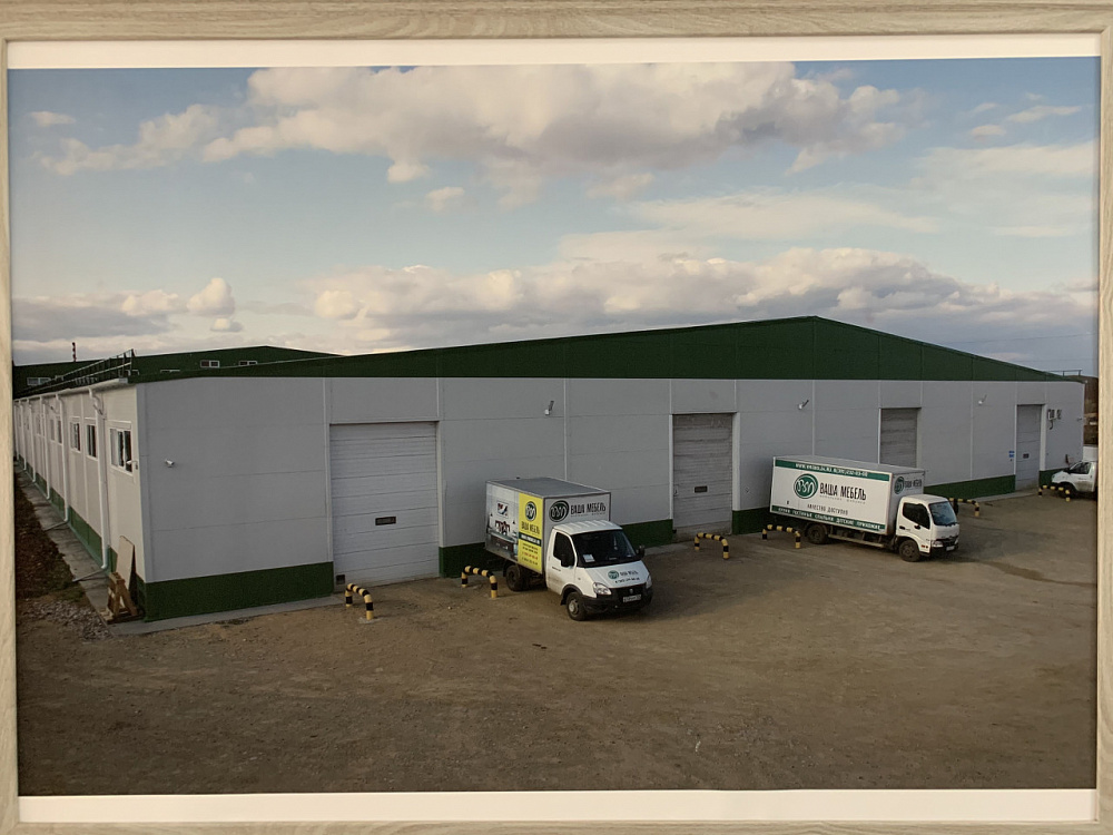 Производственное здание мебельной фабрики с АБК Производственное здание мебельной фабрики с АБК