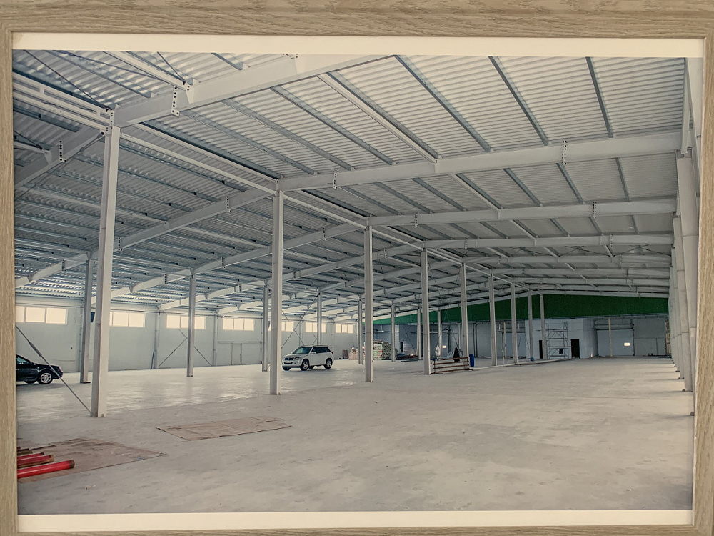 Производственное здание мебельной фабрики с АБК Производственное здание мебельной фабрики с АБК