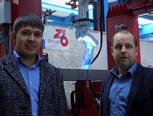 Рапид Билдинг посетили Австрийский завод производства металлических конструкций ZEMAN