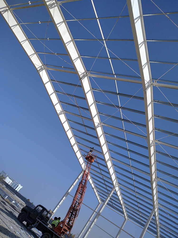 Комплект быстровозводимого здания для производства кондитерских изделий г. Джизак