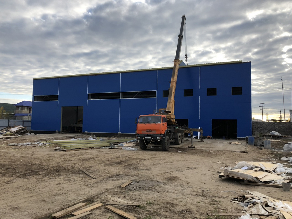 Здание Гаража в г. Ленск