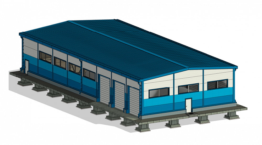 Гараж. Универсальный торговый терминал «УстьЛуга»