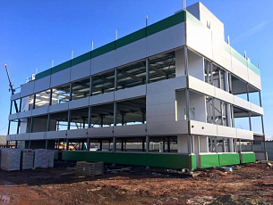 Близиться к завершению индивидуальный проект административного здания в г. Братск