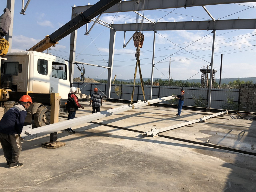 Здание Гаража в г. Ленск