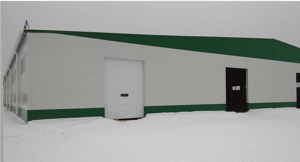 Производственное здание мебельной фабрики с АБК Производственное здание мебельной фабрики с АБК